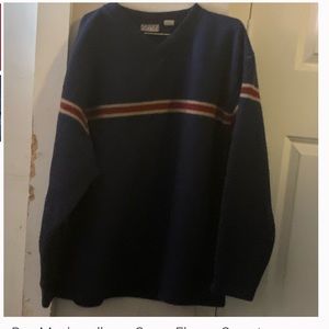 Bugle Boy Snow Feece Pullover Sweater Large